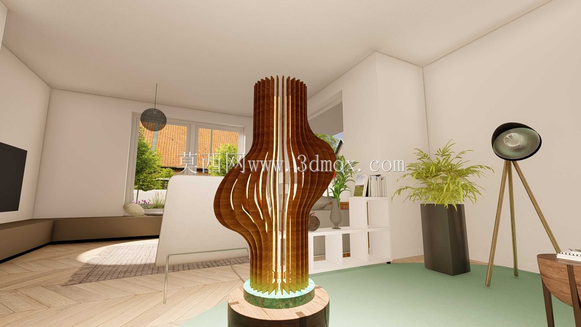 abat jour lampe 3D