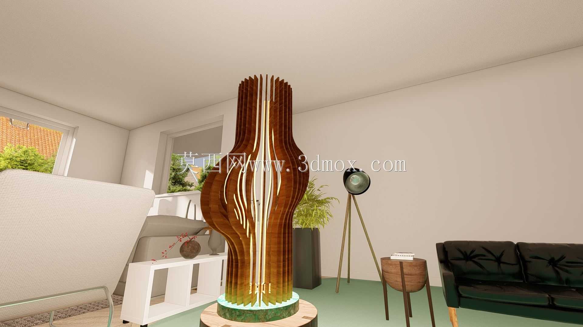 abat jour lampe 3D
