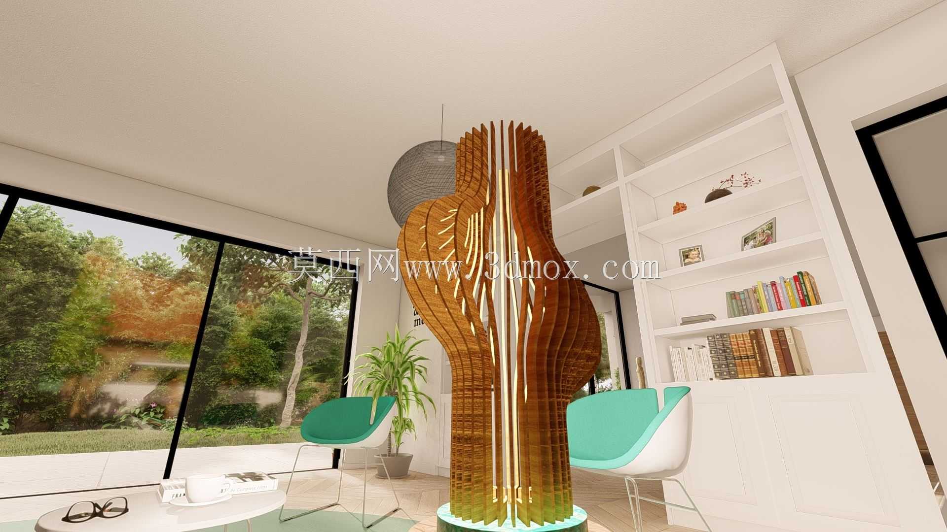 abat jour lampe 3D