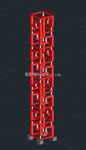 张拉整体塔