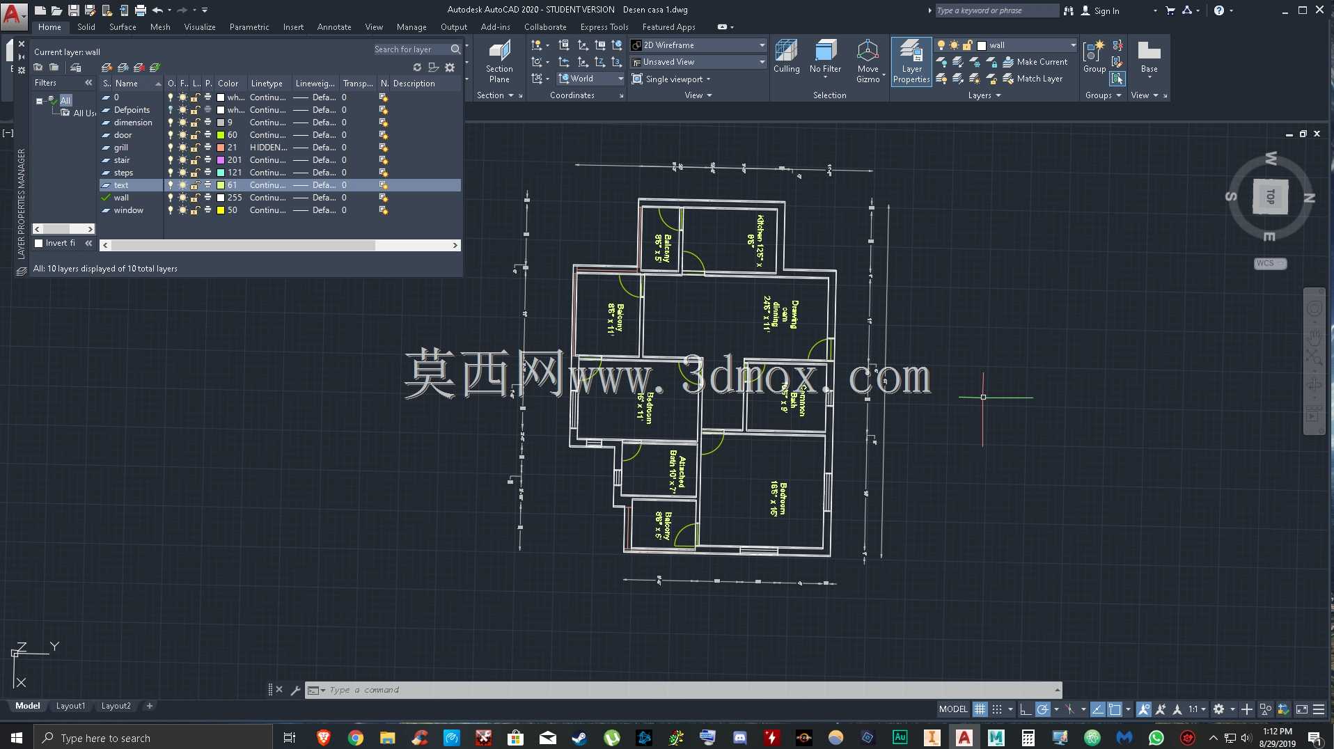 3D模型房子