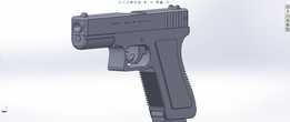 csgo2 glock in solidwork