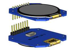 ����Arduino Raspberry Pi��1.28\��TFT IPS LCD��ʾģ��240x240 SPI