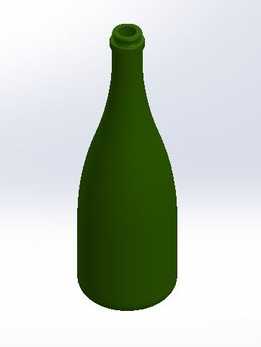 Botella de Champagne