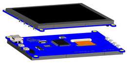 ��ݮ��5Ӣ����ݴ�����800x480 HDMI USB�ӿ�