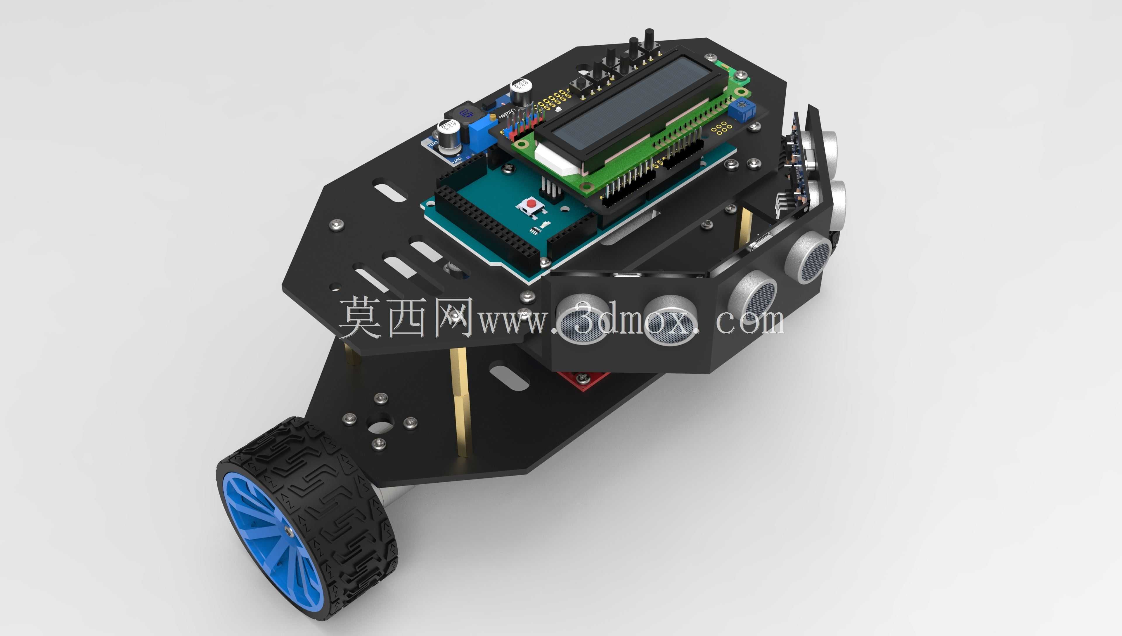 PID控制的自平衡避障机器人