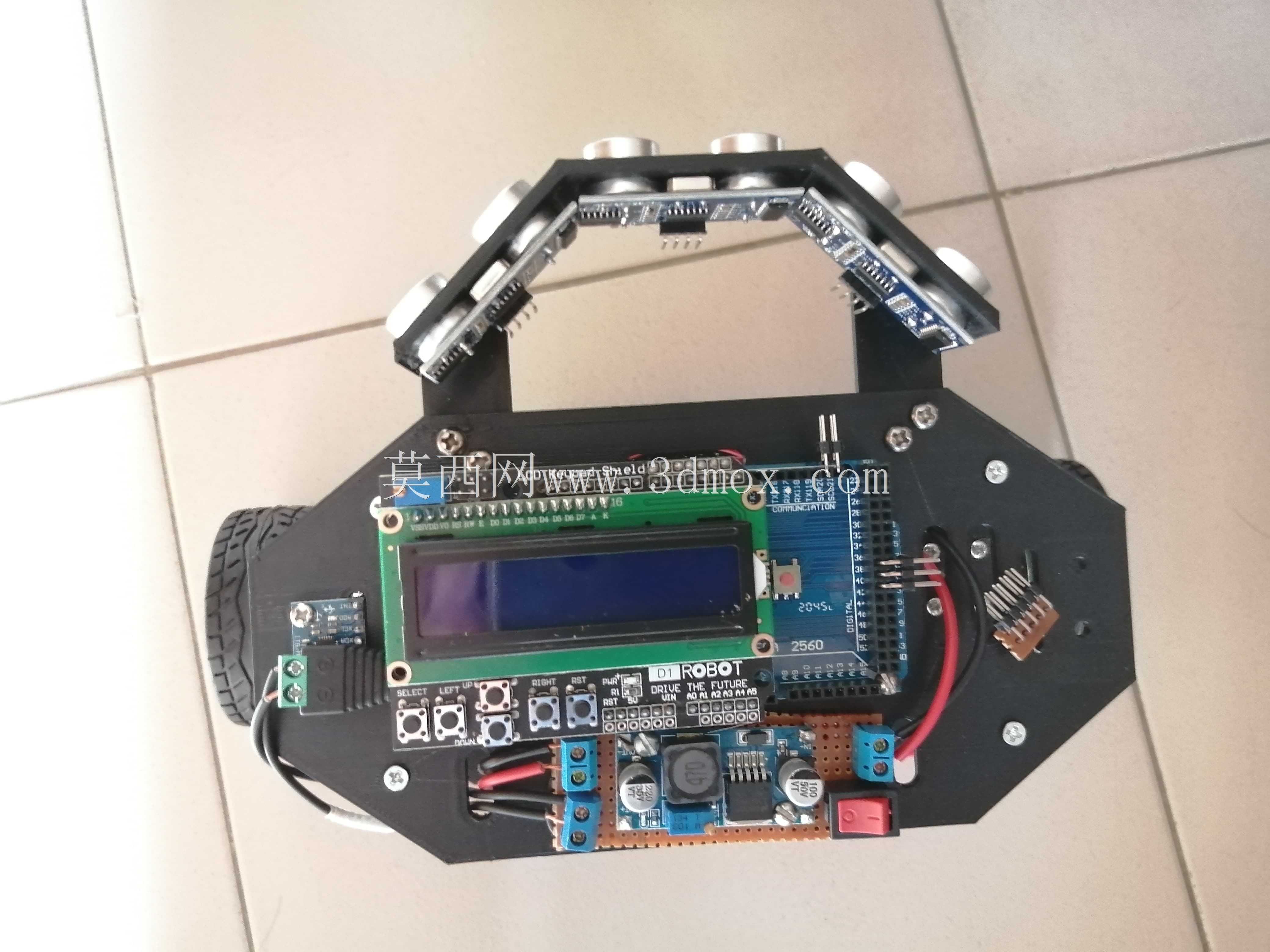 PID控制的自平衡避障机器人