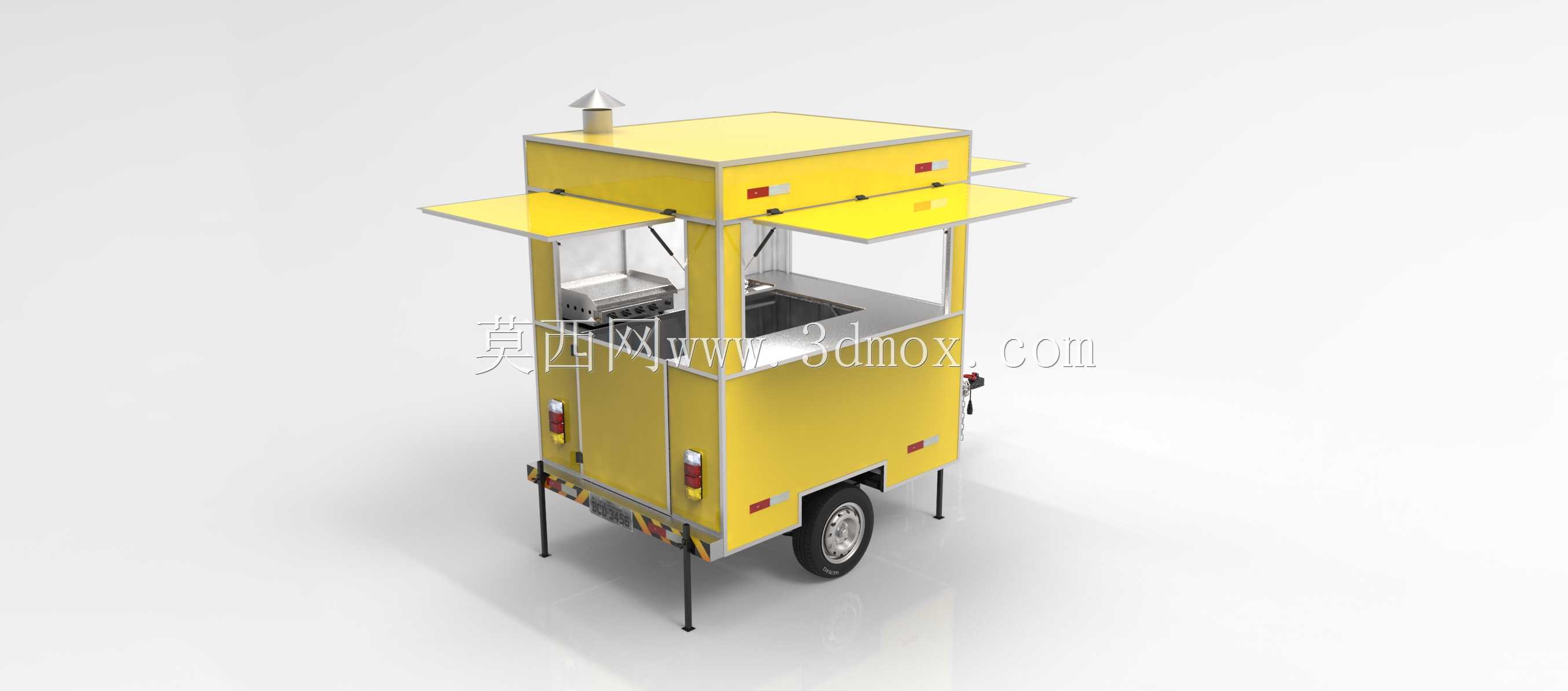 食品拖车计划/特许拖车2/Carrito de Comida