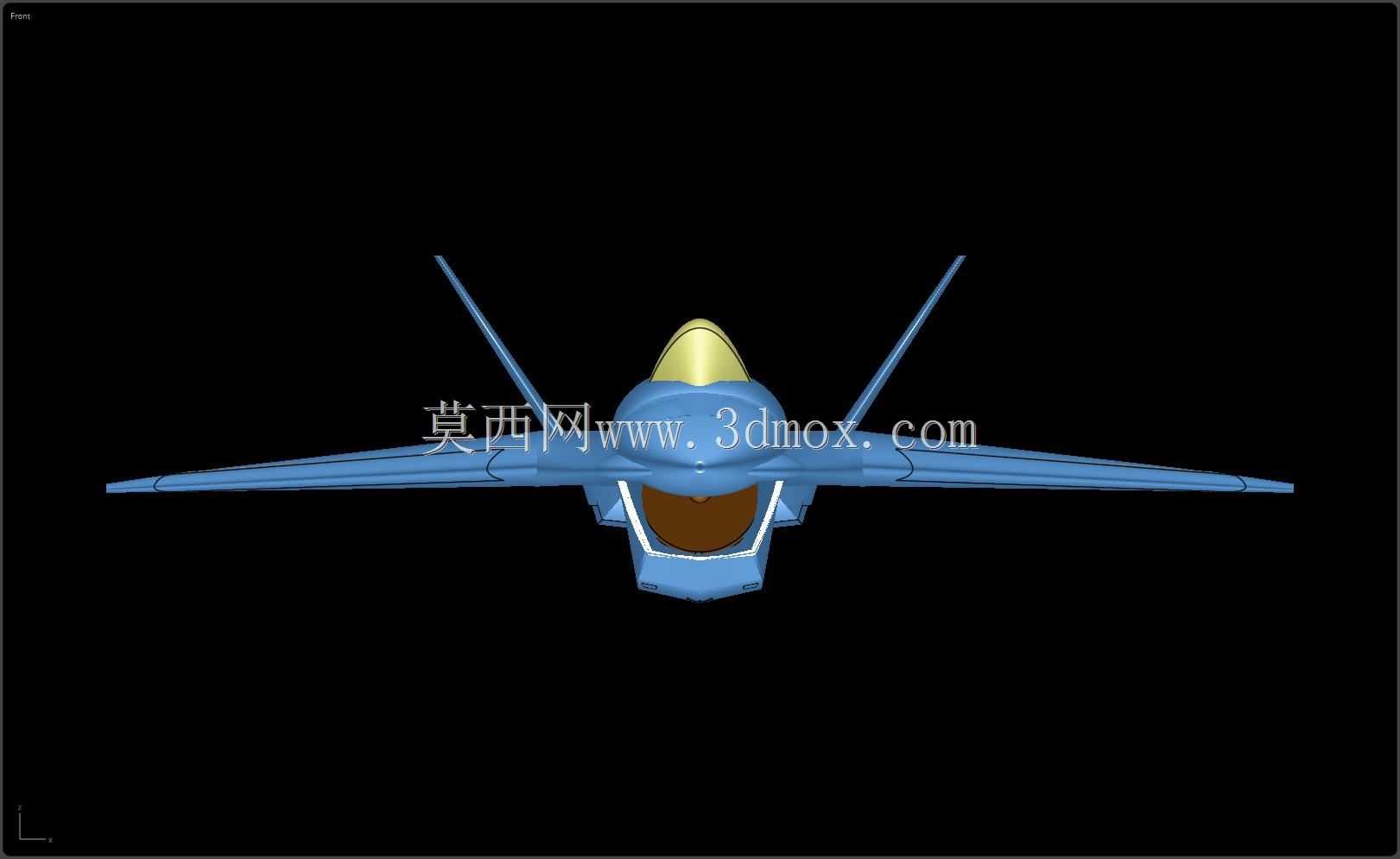 波音X-32飞机实体装配模型