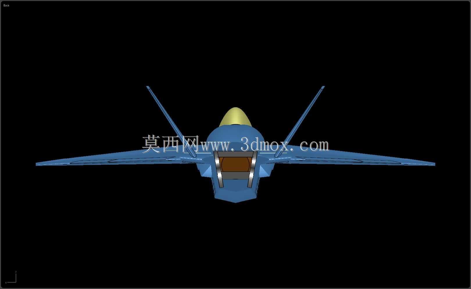 波音X-32飞机实体装配模型