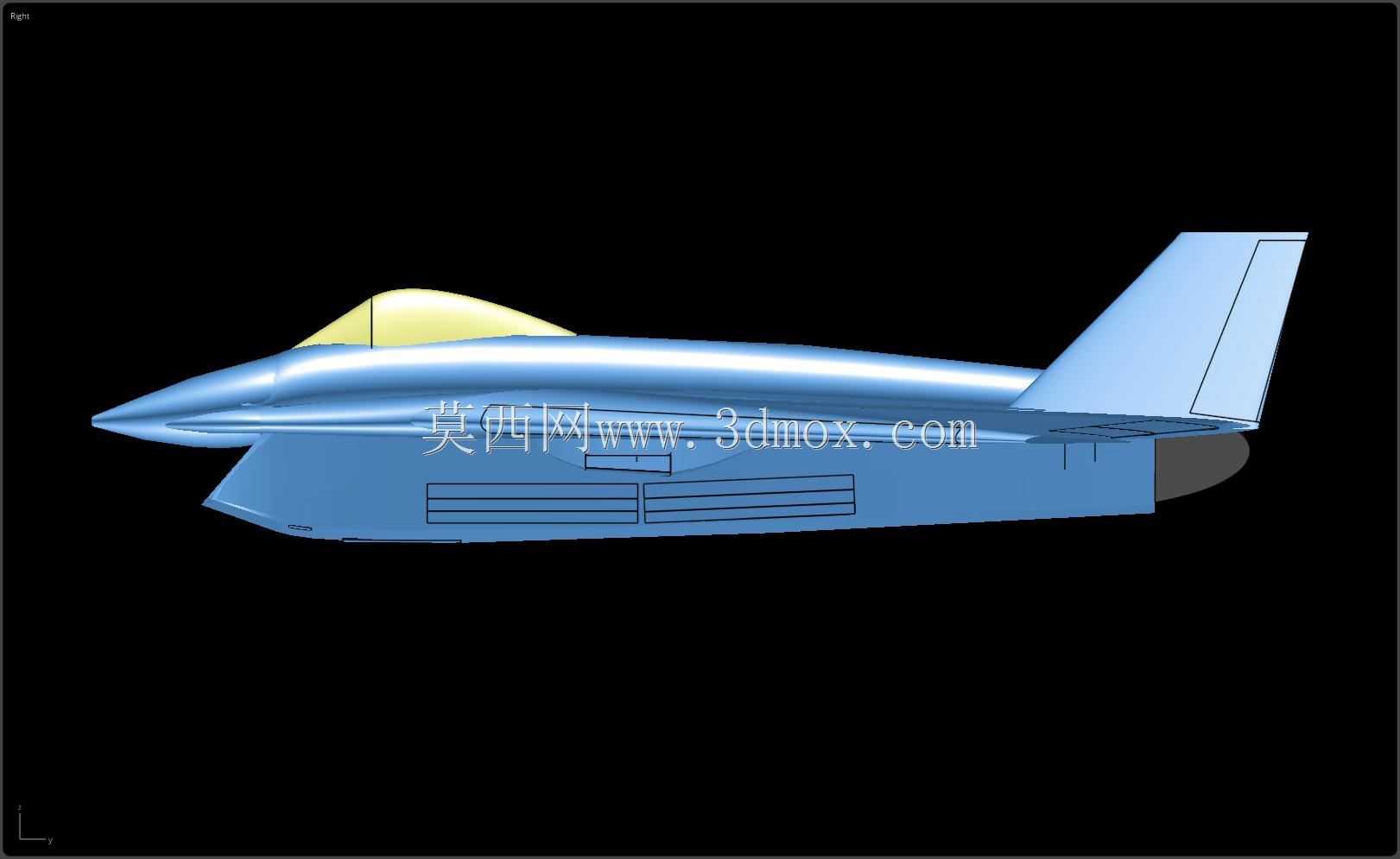波音X-32飞机实体装配模型