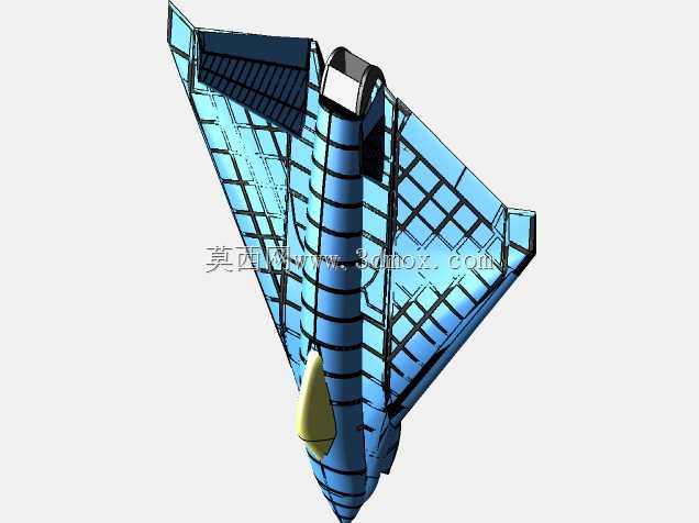 波音X-32飞机实体装配模型