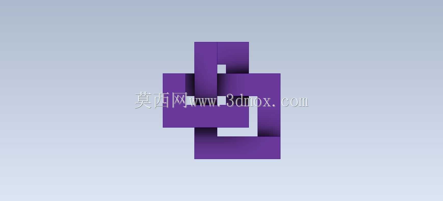 3D CAD基础练习/CATICS 3D13-M04/Optical Illusion/Ilusiónóptica/Autodesk Inventor Pro