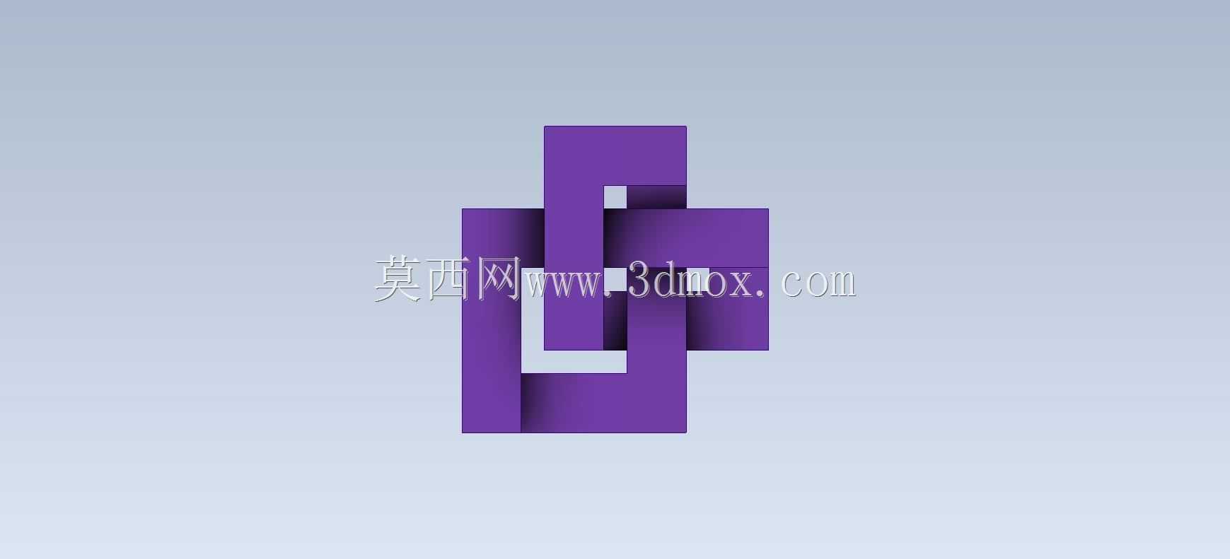 3D CAD基础练习/CATICS 3D13-M04/Optical Illusion/Ilusiónóptica/Autodesk Inventor Pro