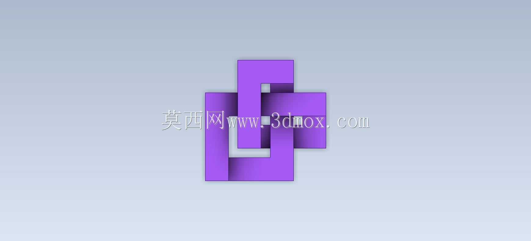 3D CAD基础练习/CATICS 3D13-M04/Optical Illusion/Ilusiónóptica/Autodesk Inventor Pro