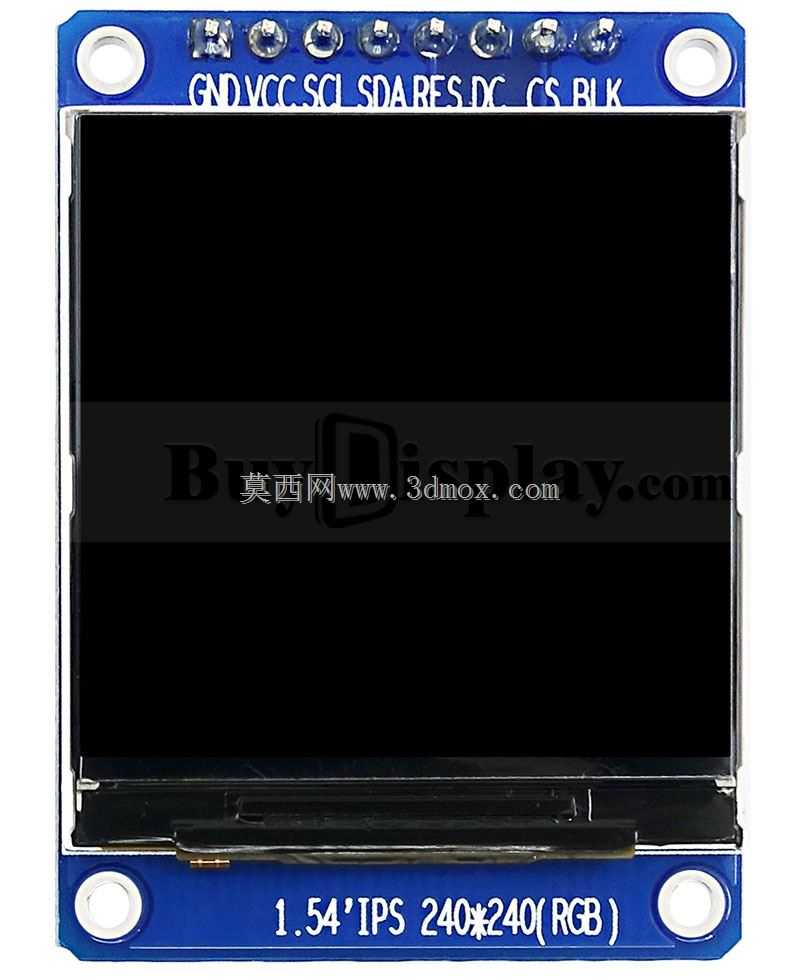 用于Arduino Raspberry Pi的1.54\“TFT IPS LCD显示模块240x240 SPI