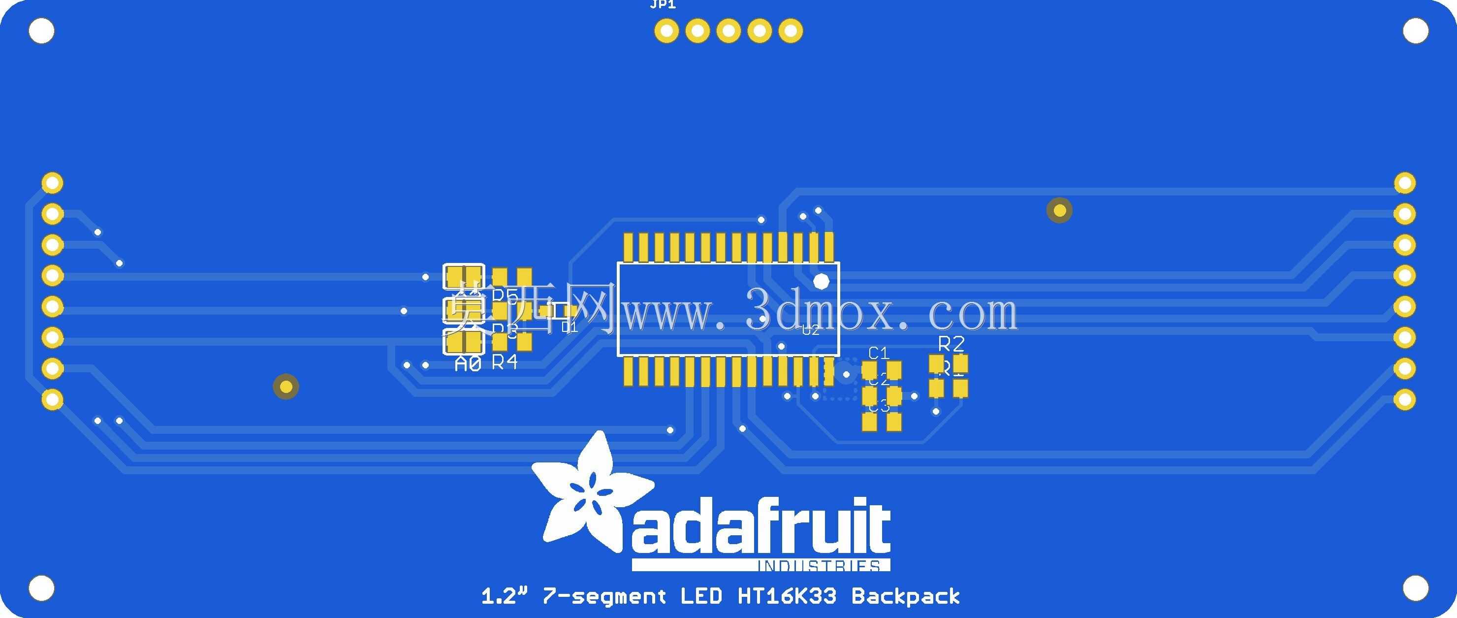 Adafruit 1.2Ӣ���߶�ʽ˫���