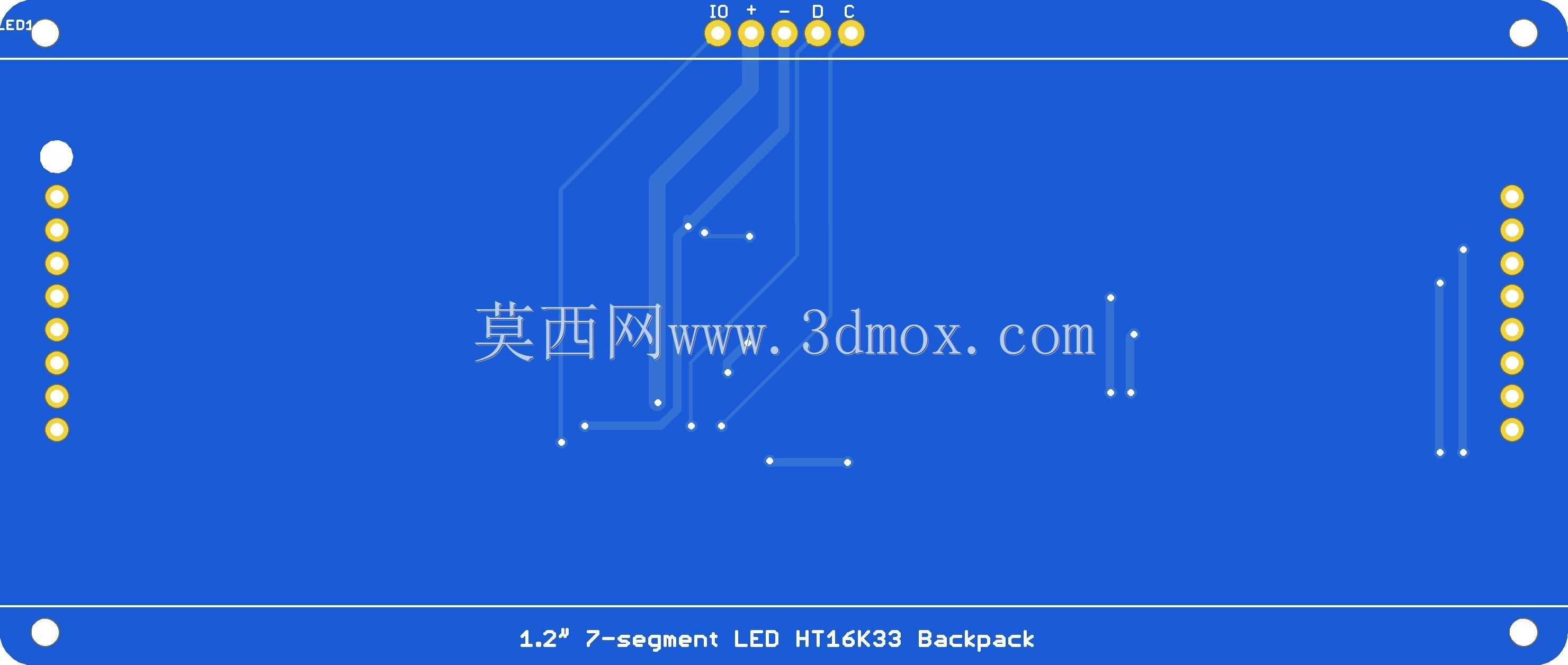 Adafruit 1.2Ӣ���߶�ʽ˫���