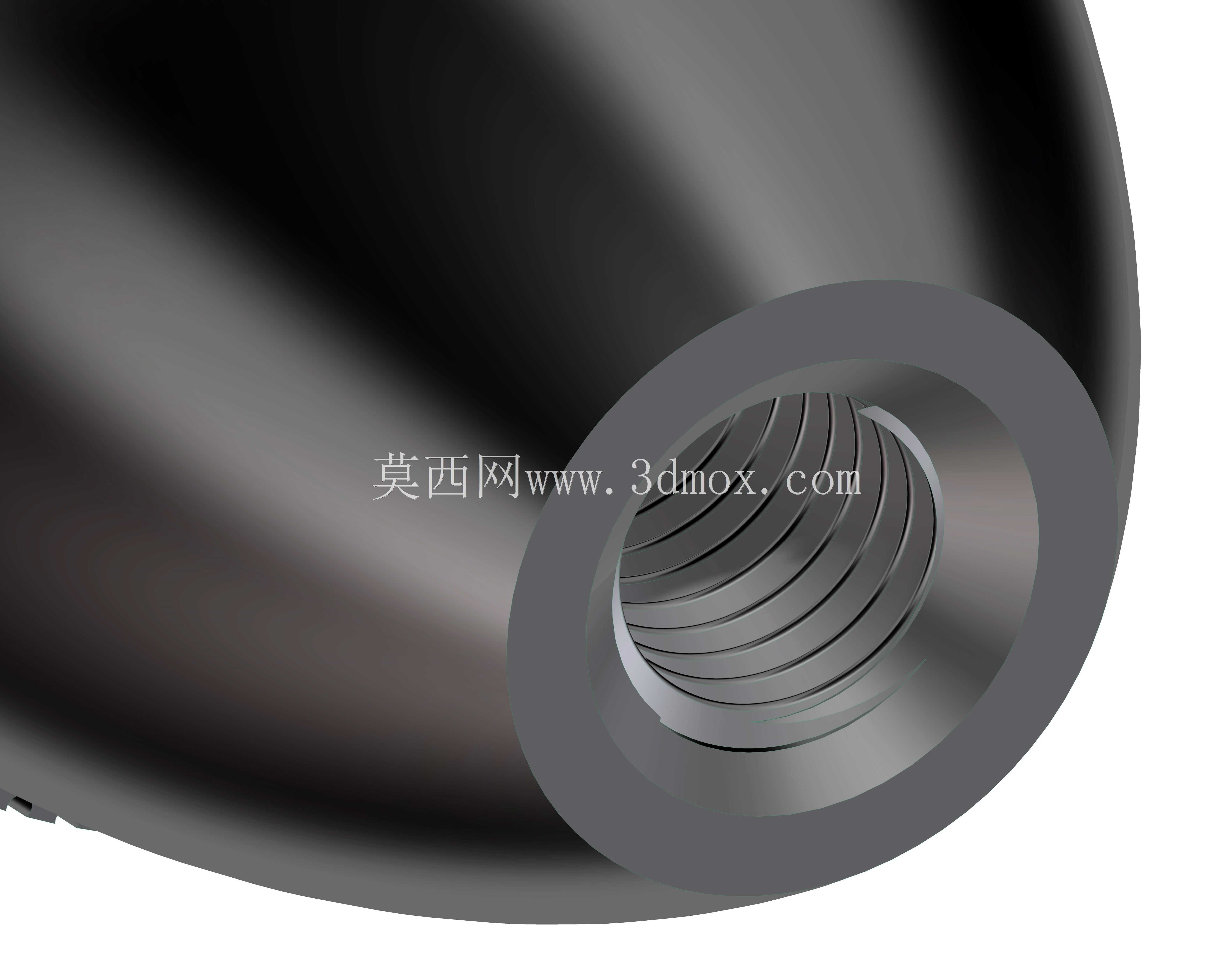 360006 POIGNEE HAUTE MOLETE PXS 45 M12热固化酚醛树脂PF2 A2 BOUTET REF.1189 AUTRE VUE FILETAGE.jpg