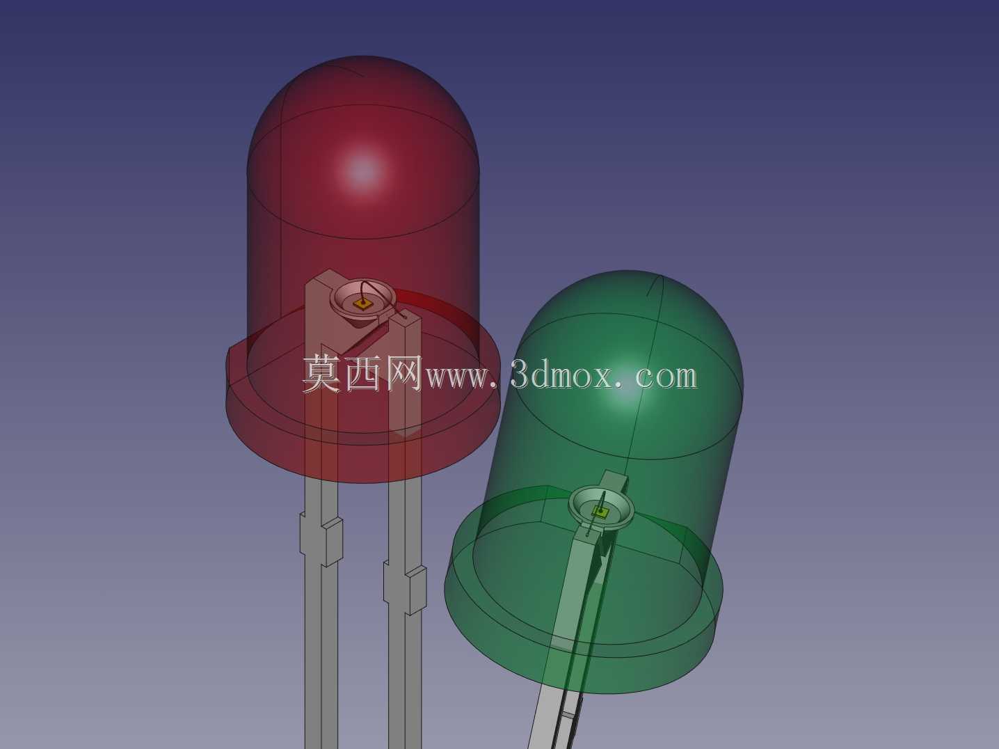 详细的5mm LED
