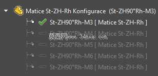 í����ĸSt ZH Rh M3-M8��Solidworks 2023��