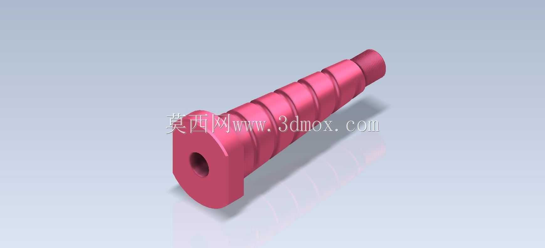 3D CAD基本练习/旋转轴/Eje Giratio/Autodesk Inventor Pro