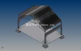 charpente usine 30x18m