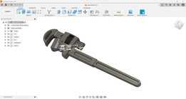 爪形扳手(Fusion 360 Inventor 文件)