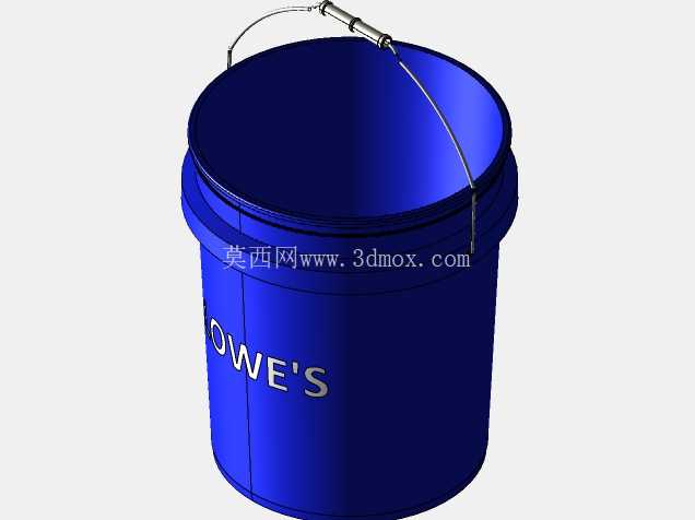 Lowe's 5 加仑桶 3D 模型