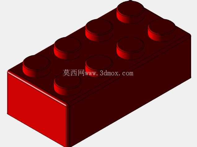 乐高积木 2x2 和 2x4