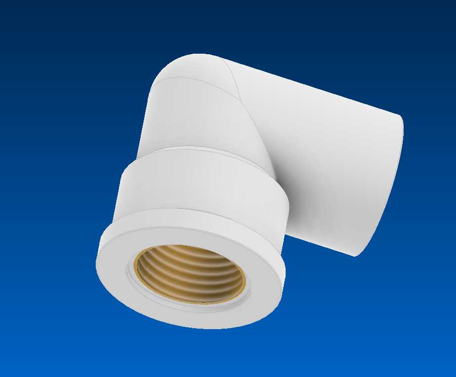 20mm PVC L �͹� 90�� ������