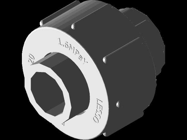 20mm PVC螺丝法兰