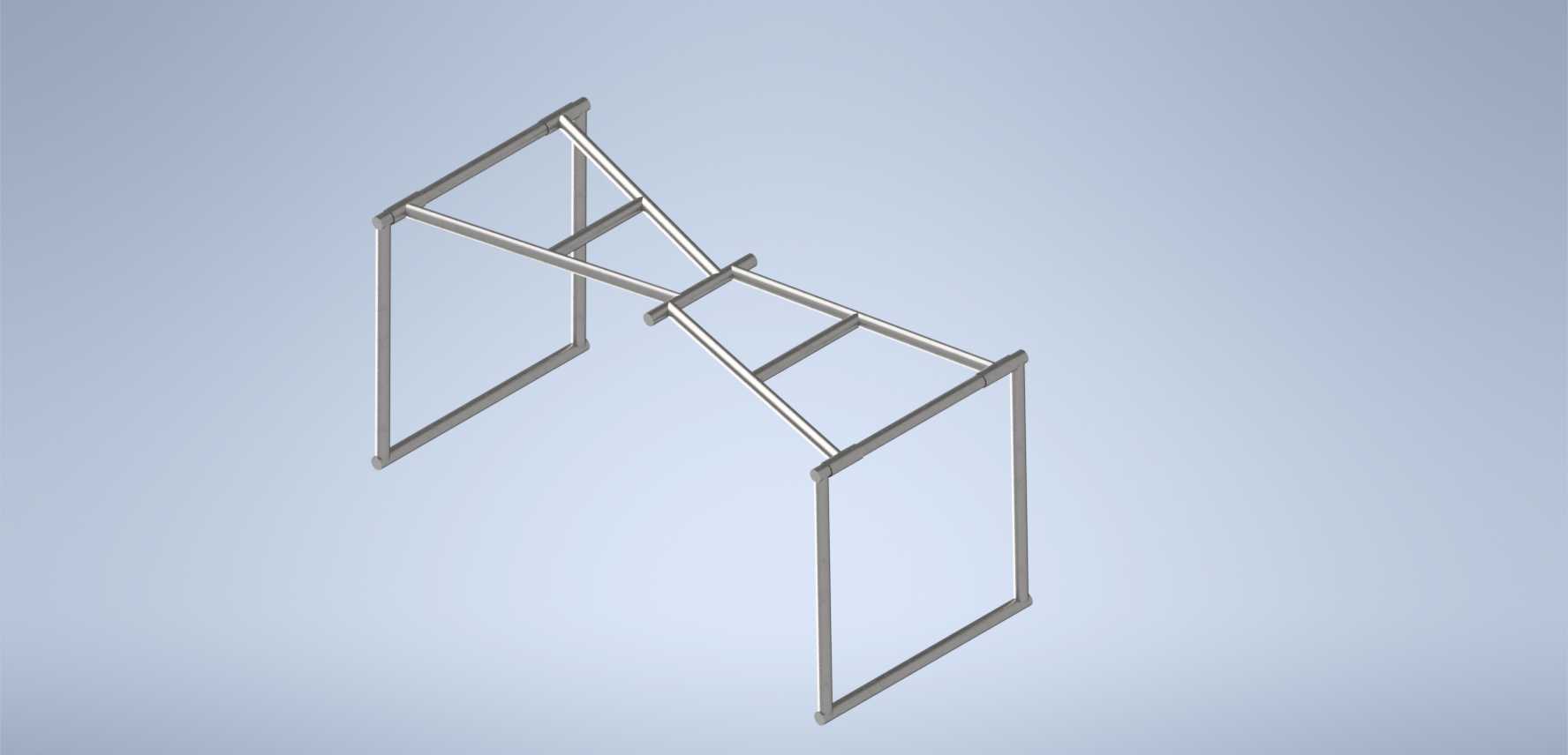CAVALETE PARA MESA ABRE E FECHA