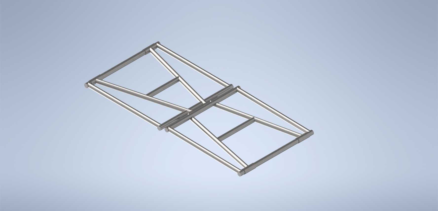 CAVALETE PARA MESA ABRE E FECHA