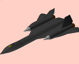 洛克希德 SR-71 侦察机实体装配模型