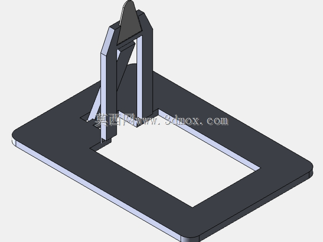 可折叠3D打印蚊虫螺旋支架