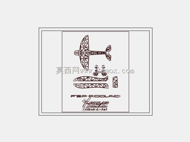 F3P 室内遥控飞机 | 3mm Depron 和碳棒