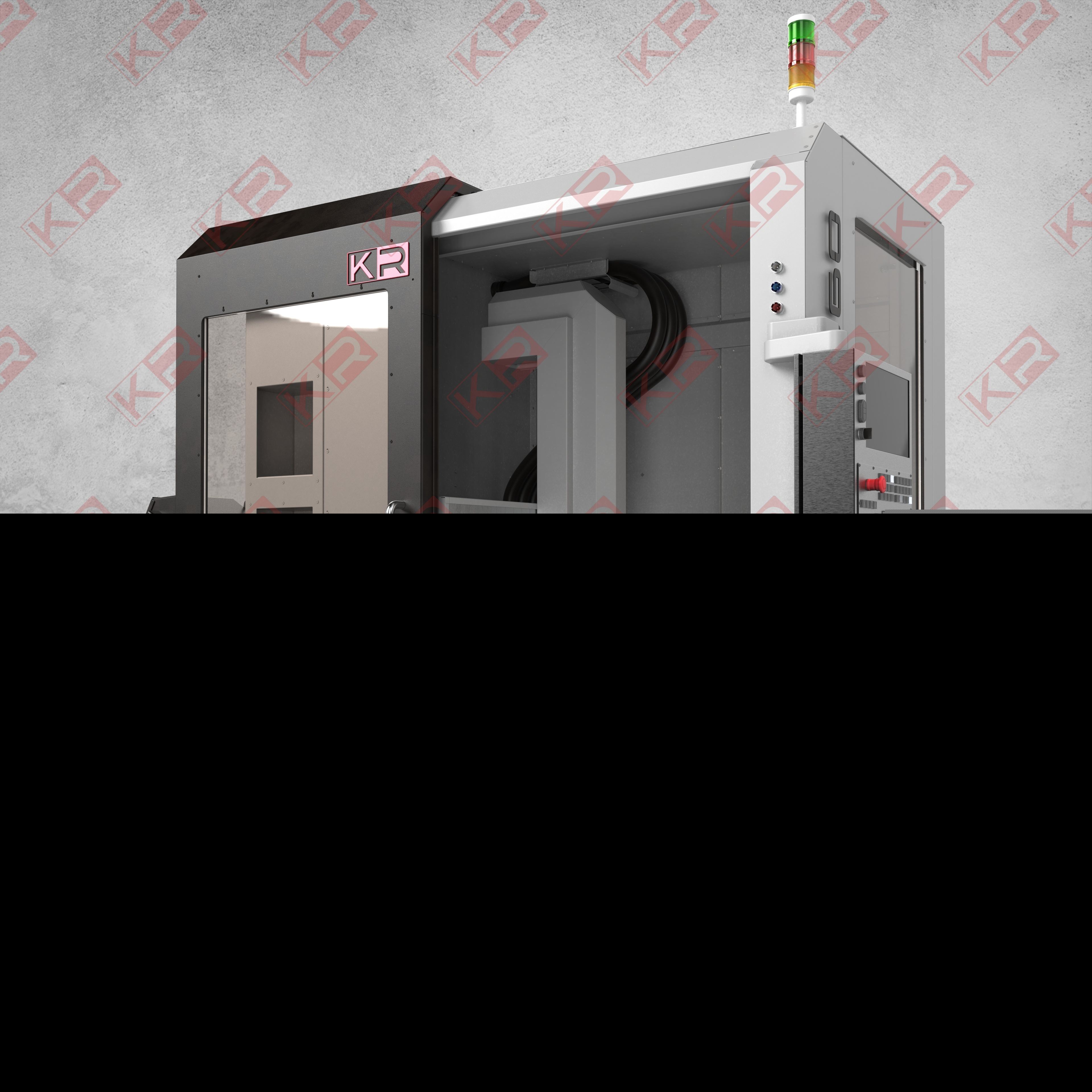 用于 CNC 铣削的门滑动