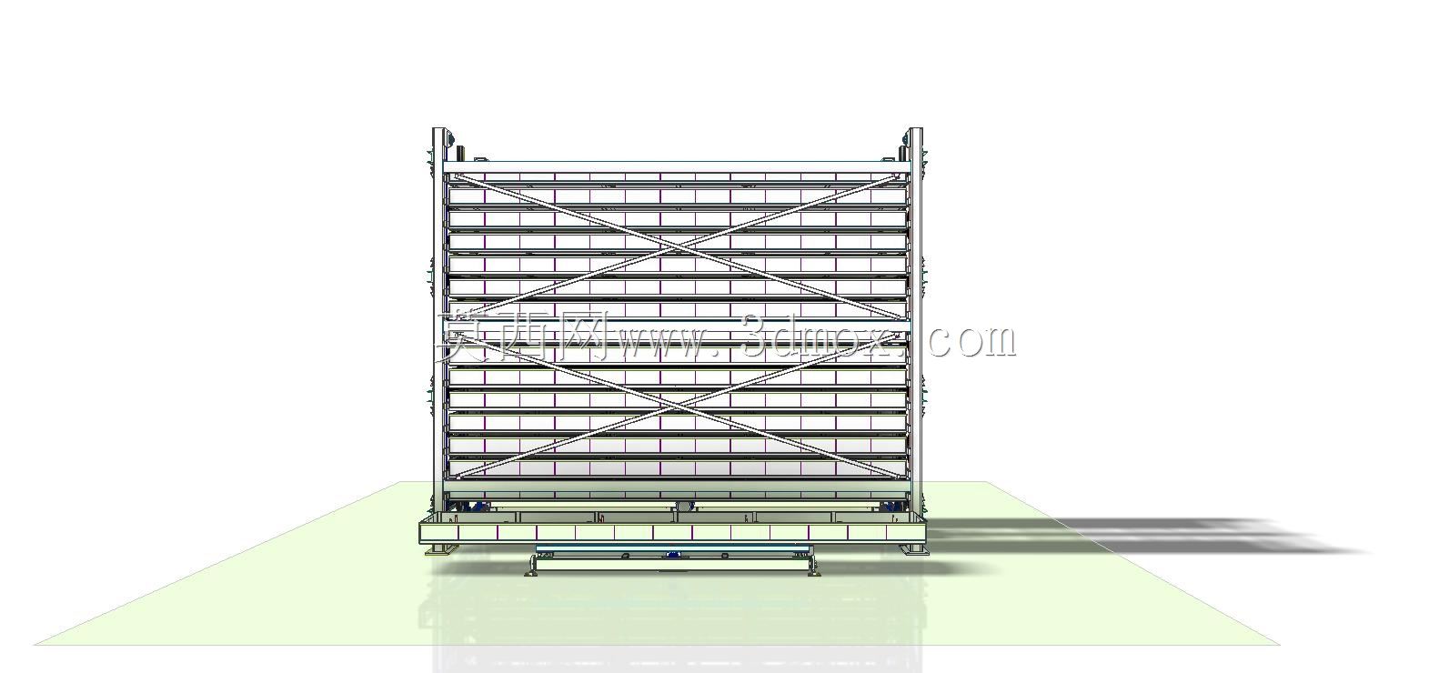 Metafold 棒材/管材/管材/铁棒自动存储系统