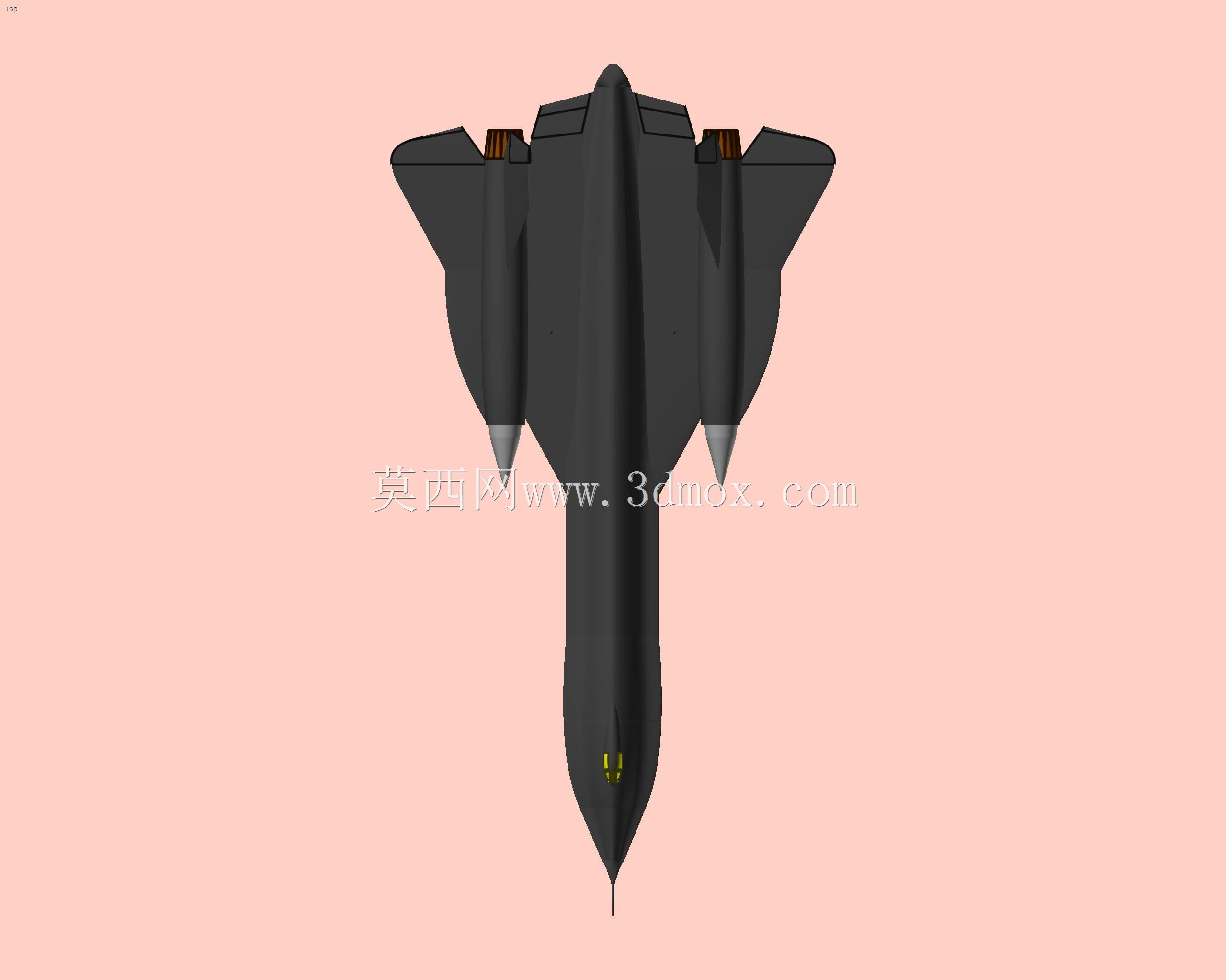洛克希德 SR-71 侦察机实体装配模型