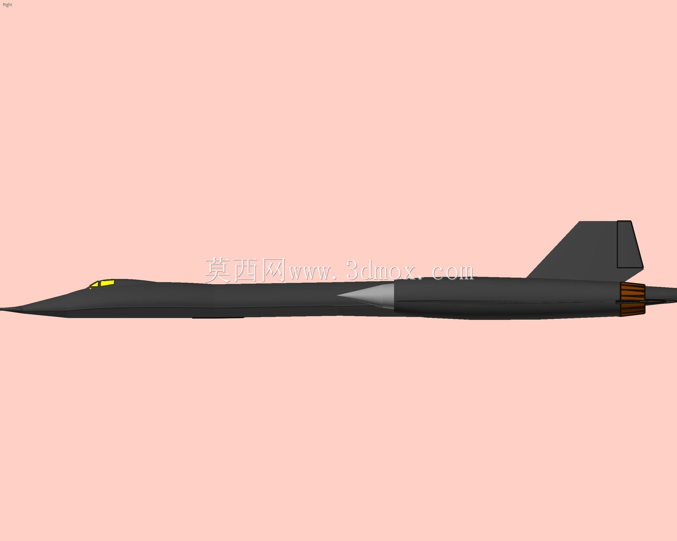 洛克希德 SR-71 侦察机实体装配模型
