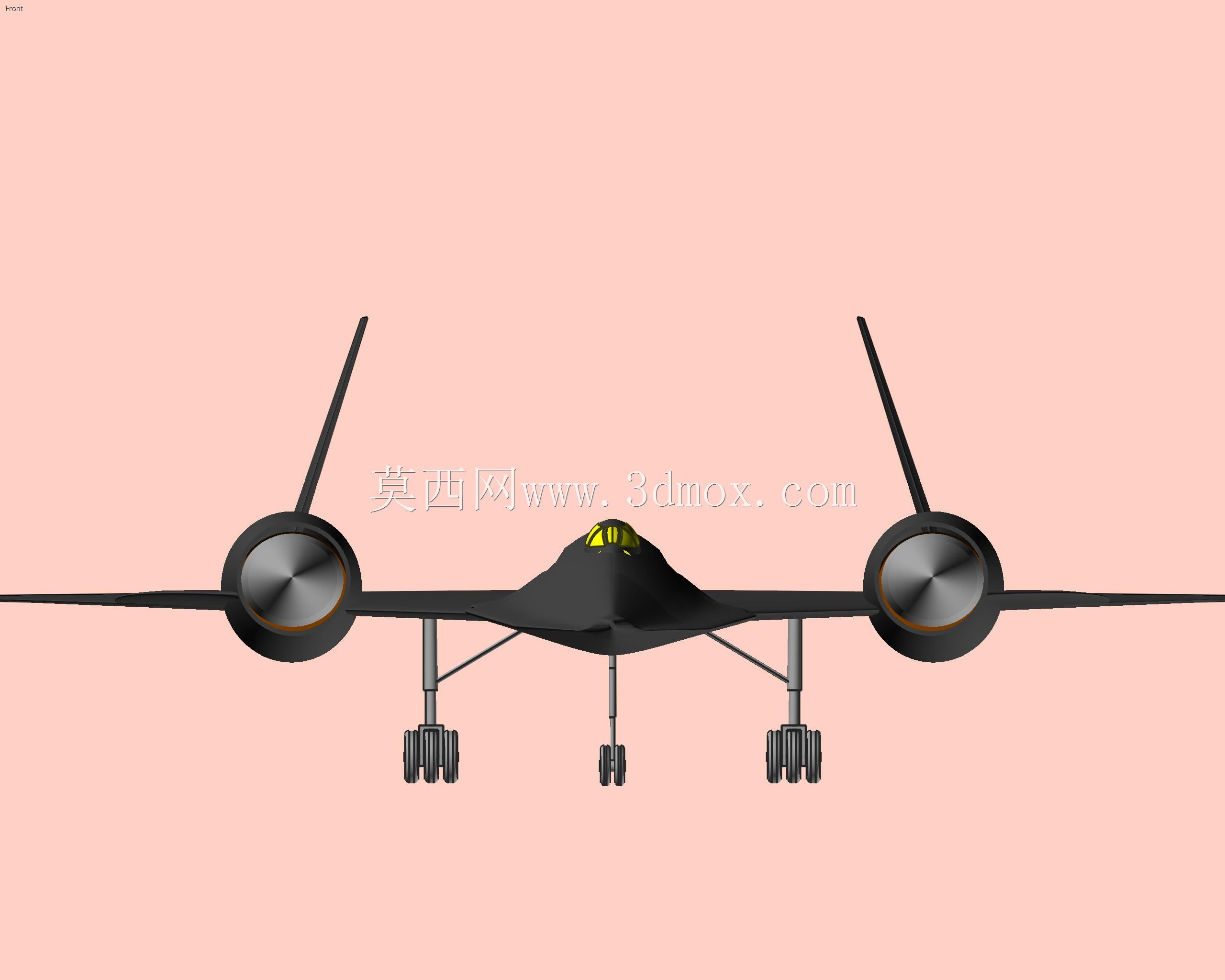 洛克希德 SR-71 侦察机实体装配模型