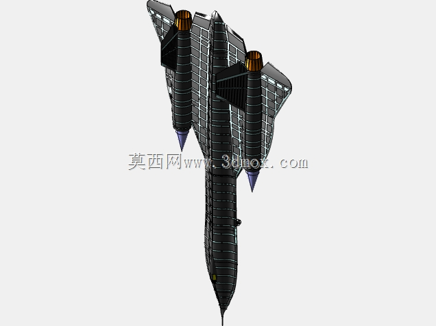 洛克希德 SR-71 侦察机实体装配模型