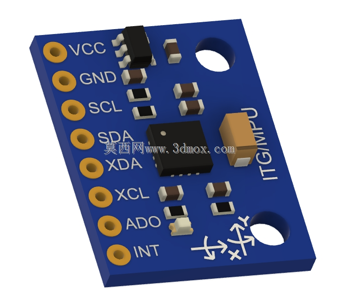 GY-521 MPU6050���ٶȼƺ�������ģ��