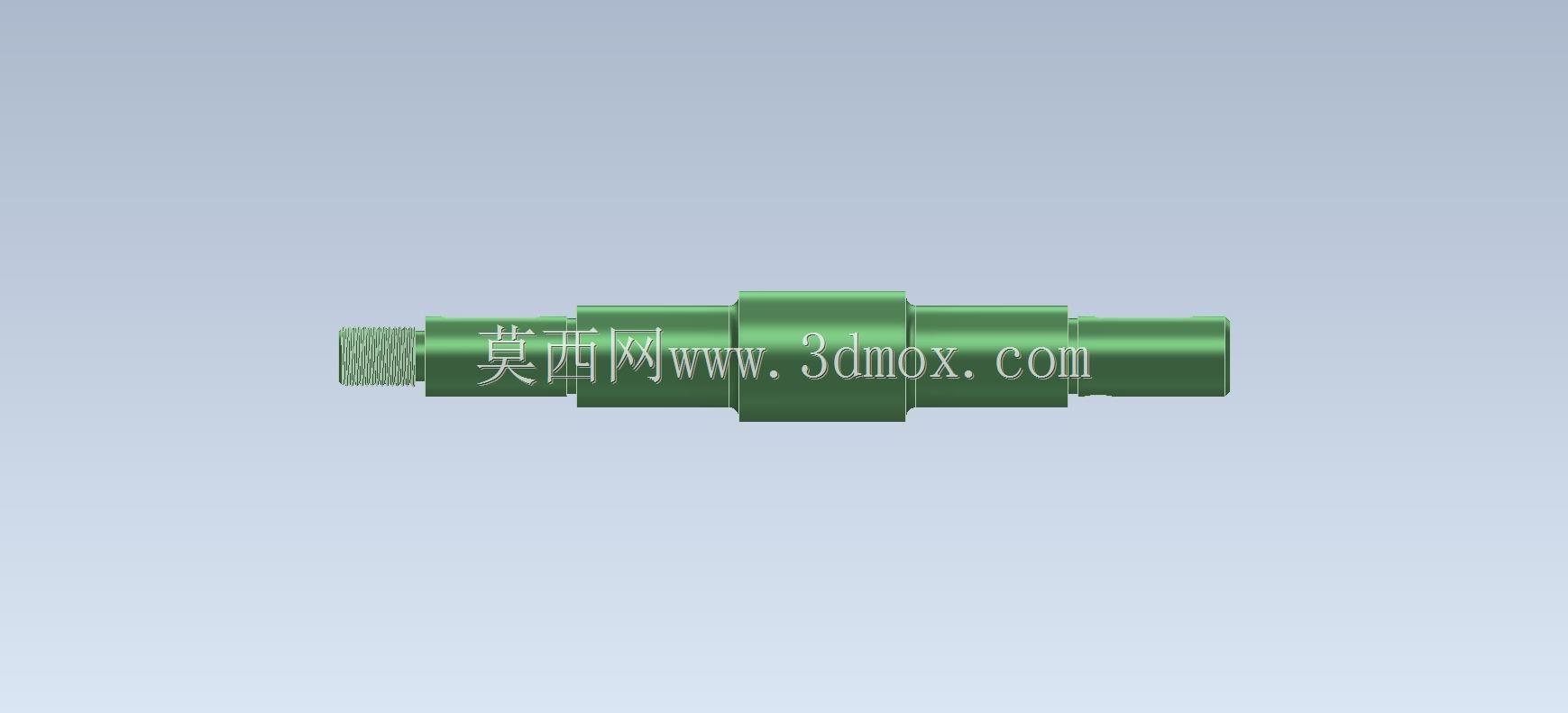 3D CAD 基本练习/旋转轴/Eje de Rotación/Autodesk Inventor Pro