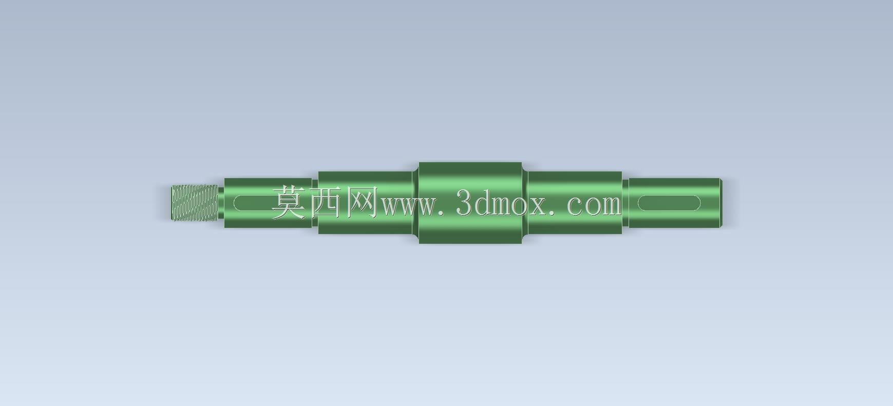 3D CAD 基本练习/旋转轴/Eje de Rotación/Autodesk Inventor Pro