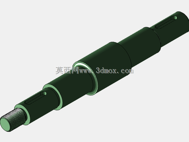 3D CAD 基本练习/旋转轴/Eje de Rotación/Autodesk Inventor Pro