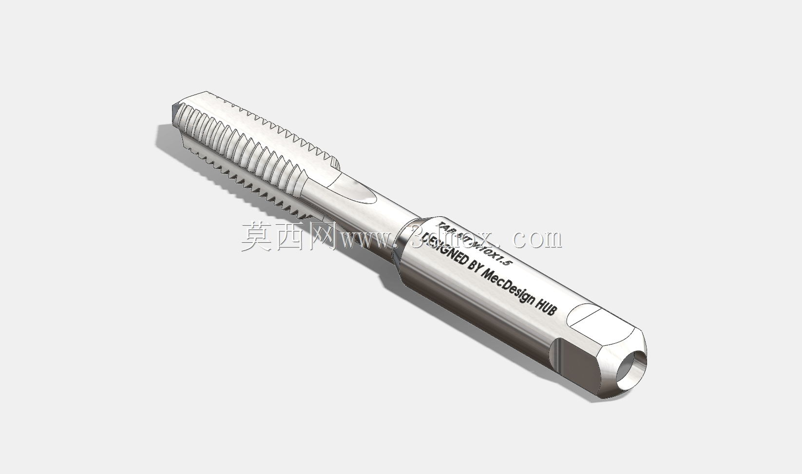 Solidworks �̳� |  Solidworks �е� Tap Bit M10x1.5 ��ģ