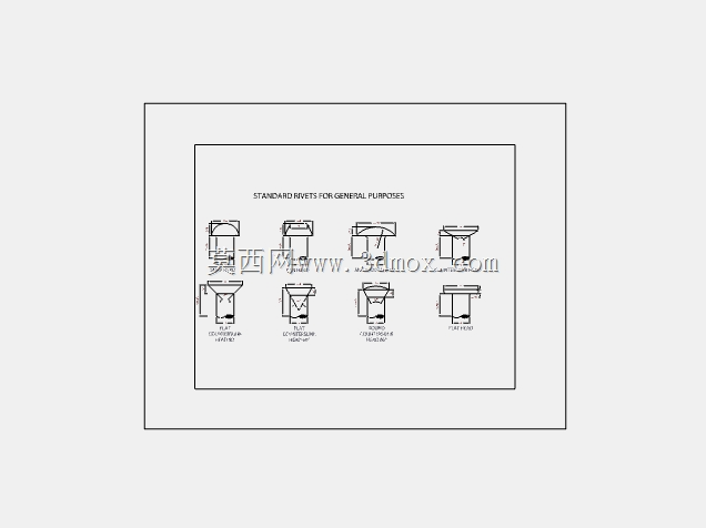 AutoCAD 2D 零件模型