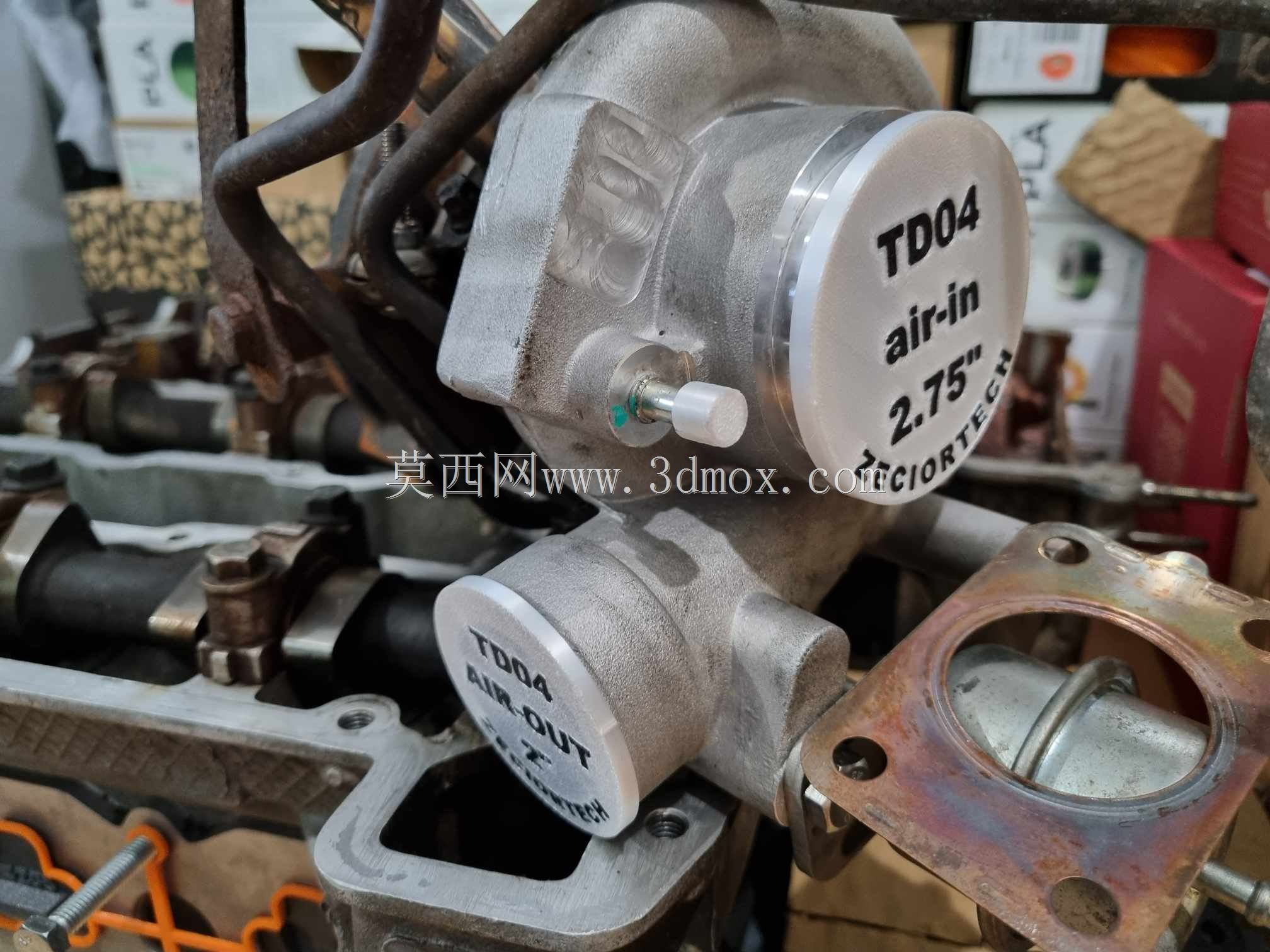 TD04 涡轮增压器法兰假塞 - 硬